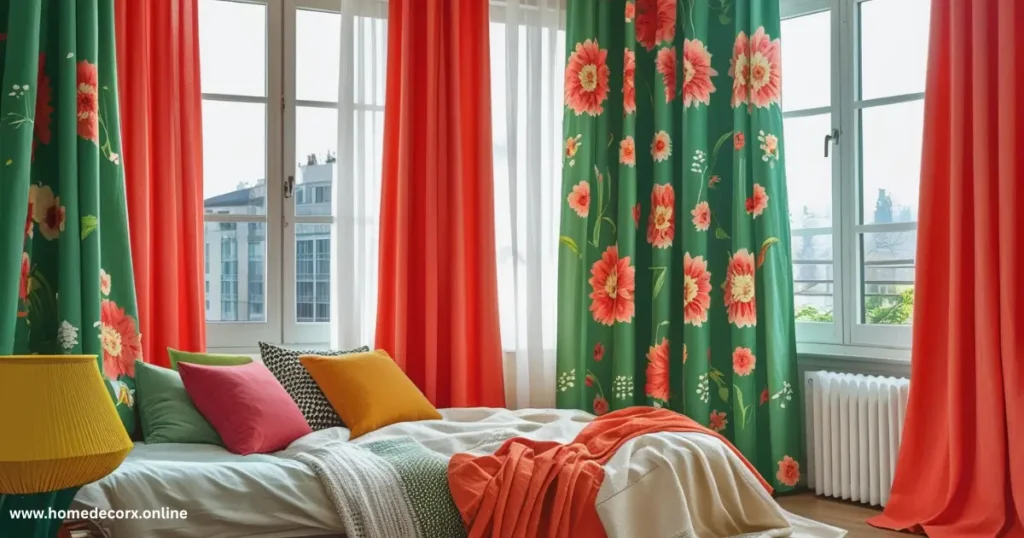 Add Bright Curtains
