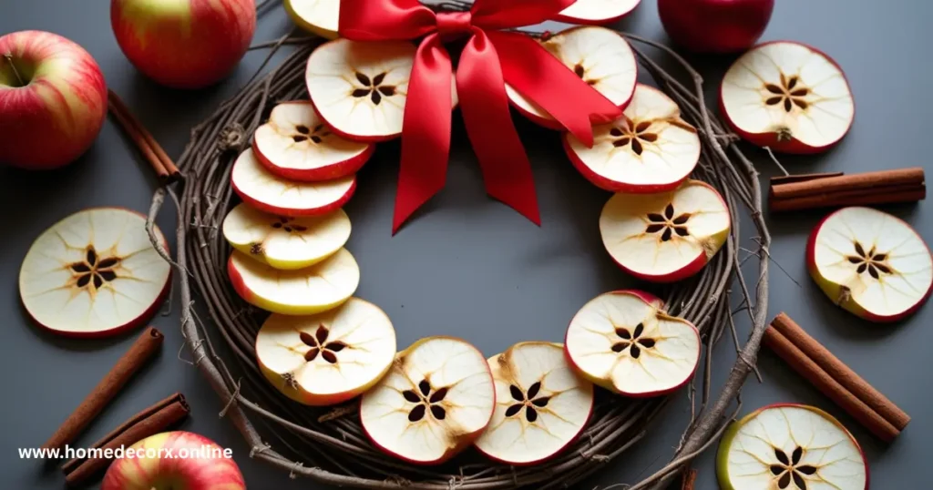 Apple Slice Wreath