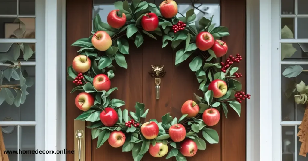 Apple and Berry Wreath