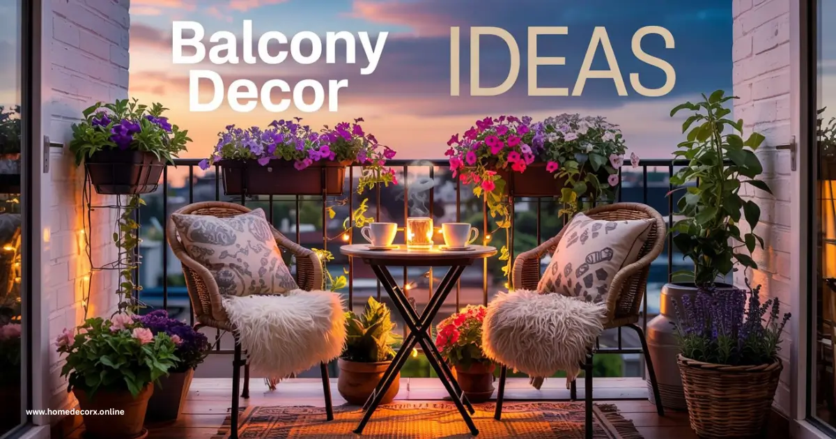 Balcony Decor Ideas