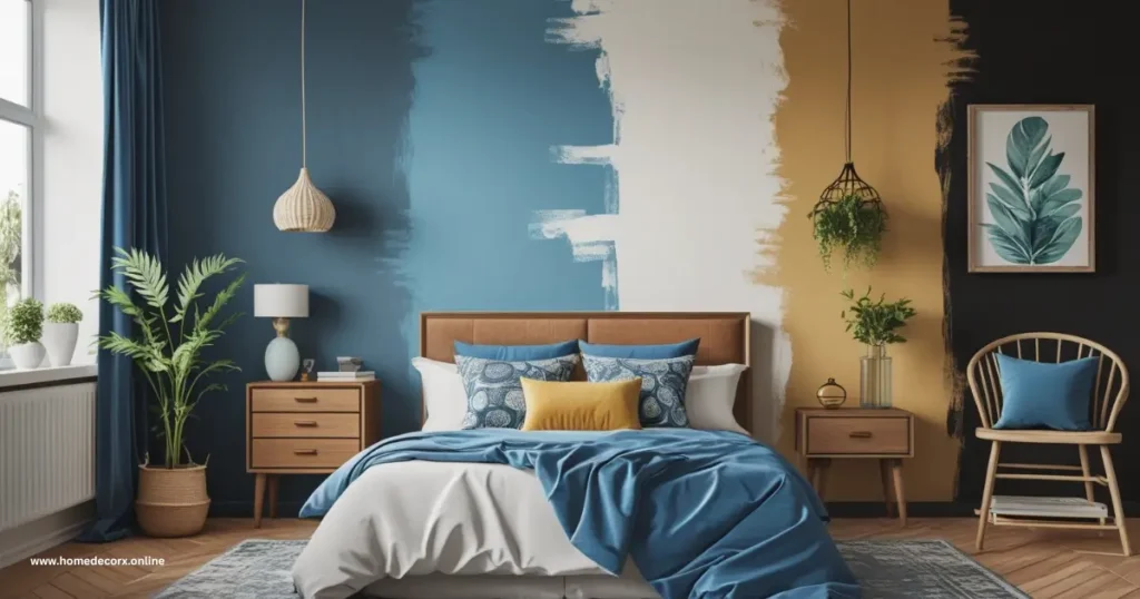 Begin by Painting the Bedroom Walls a New Color