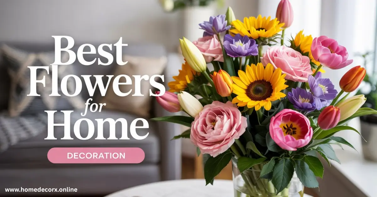 Best Flowers for Home Decoration