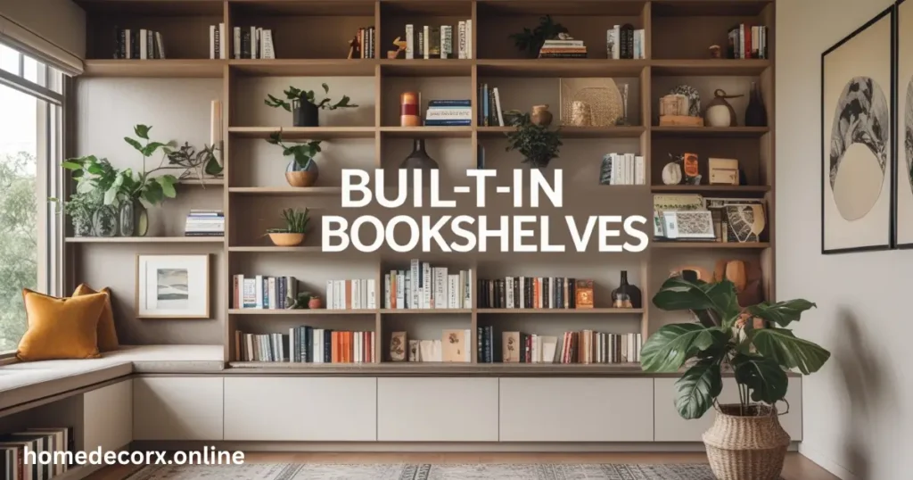 Built-in Bookshelves