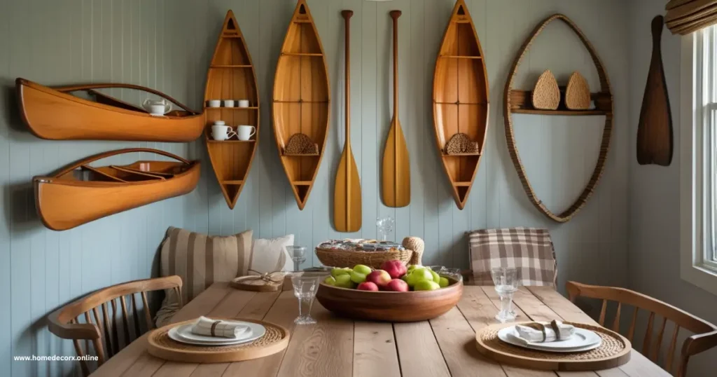 Canoe Decor enhances both kitchens and dining rooms.