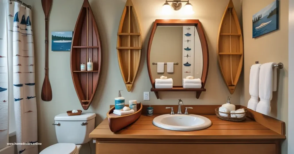 Canoe Decor for Bathrooms
