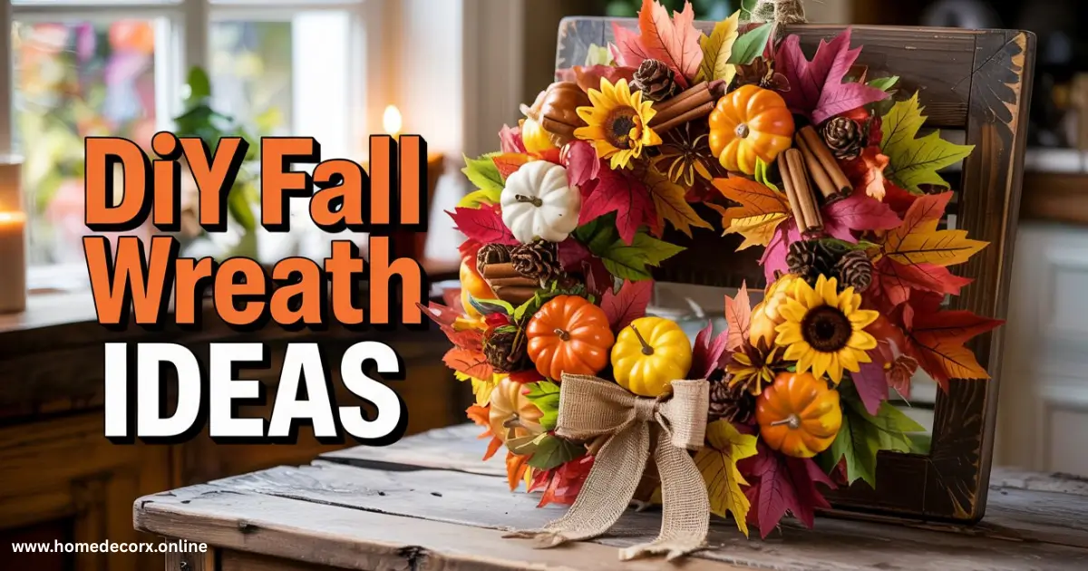 DIY Fall Wreath Ideas