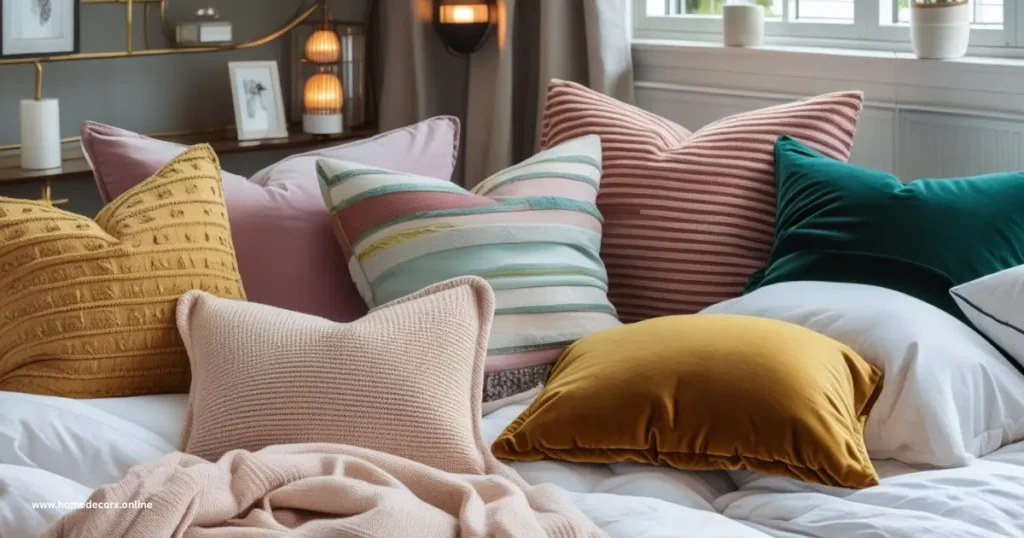 Decorate with Bedroom Throw Pillows