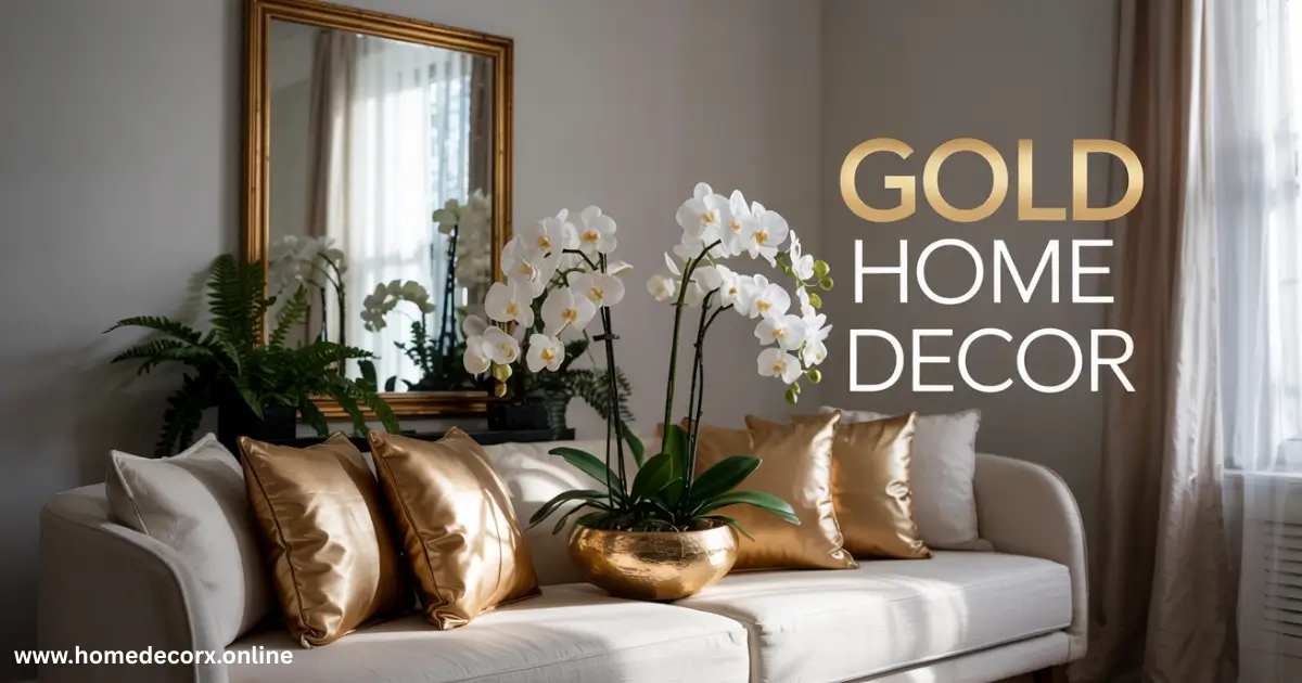 Gold Home Decor: Best Picks for Every Room