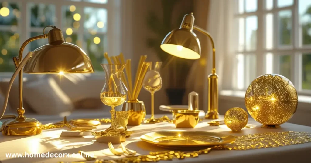 Gold and Light Work Well