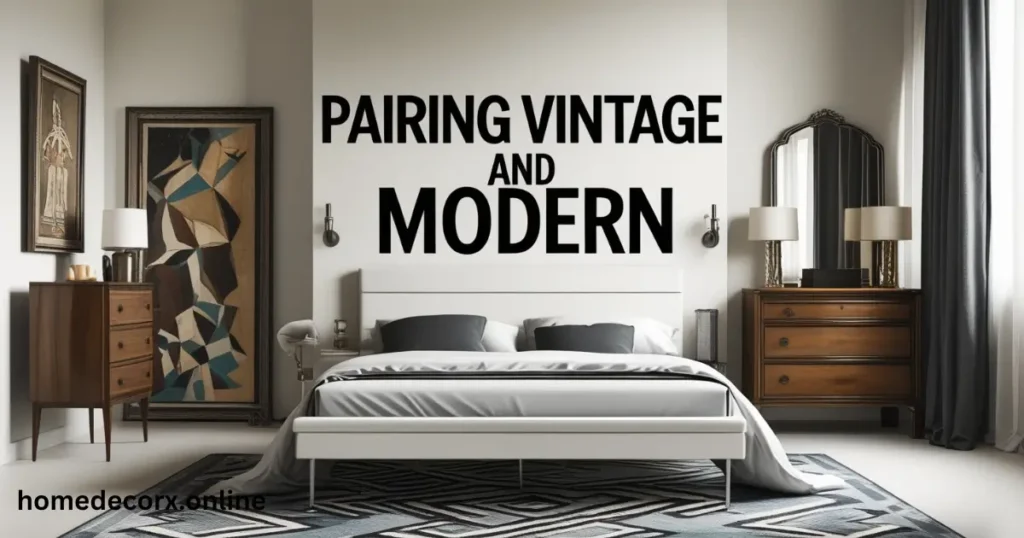 How to Pair Vintage and Modern Bedroom Decor