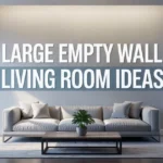 Large Empty Wall Living Rooms Ideas