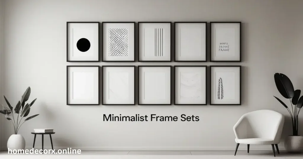 Minimalist Frame Sets