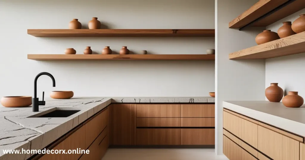 Minimalist Kitchens with Mountain Style