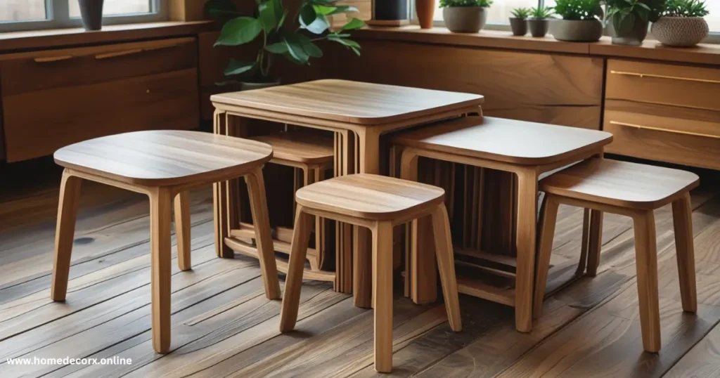 Nesting Tables and Stools