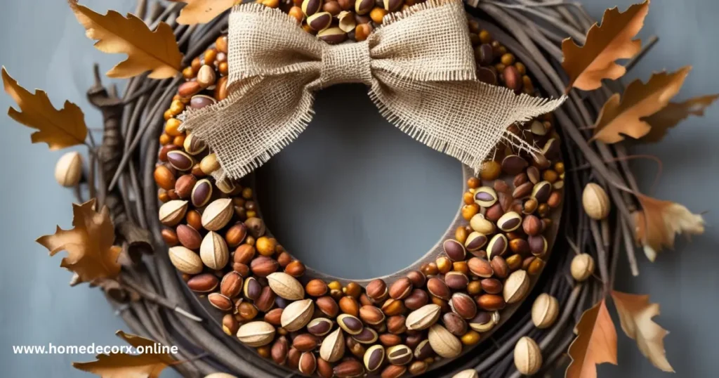 Nuts and Seeds Wreath