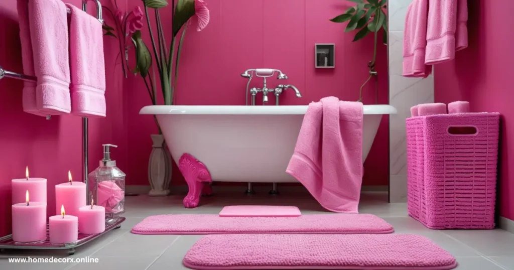 Pink Home Decor for Bathrooms