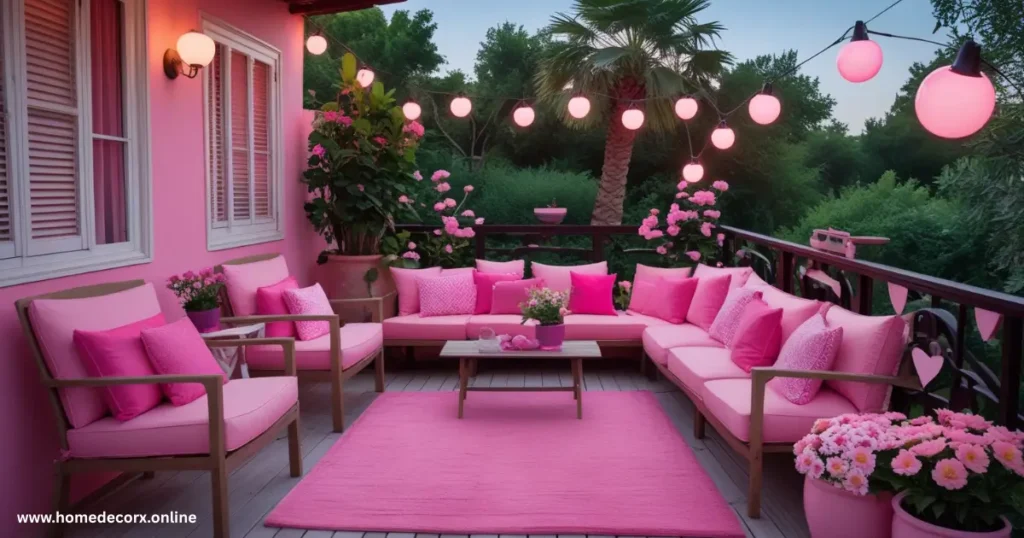 Pink Home Decor for Outdoor Spaces