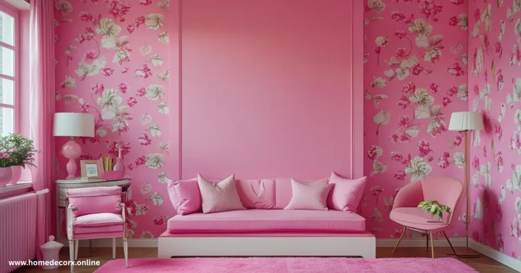 Pink Walls for Modern Homes