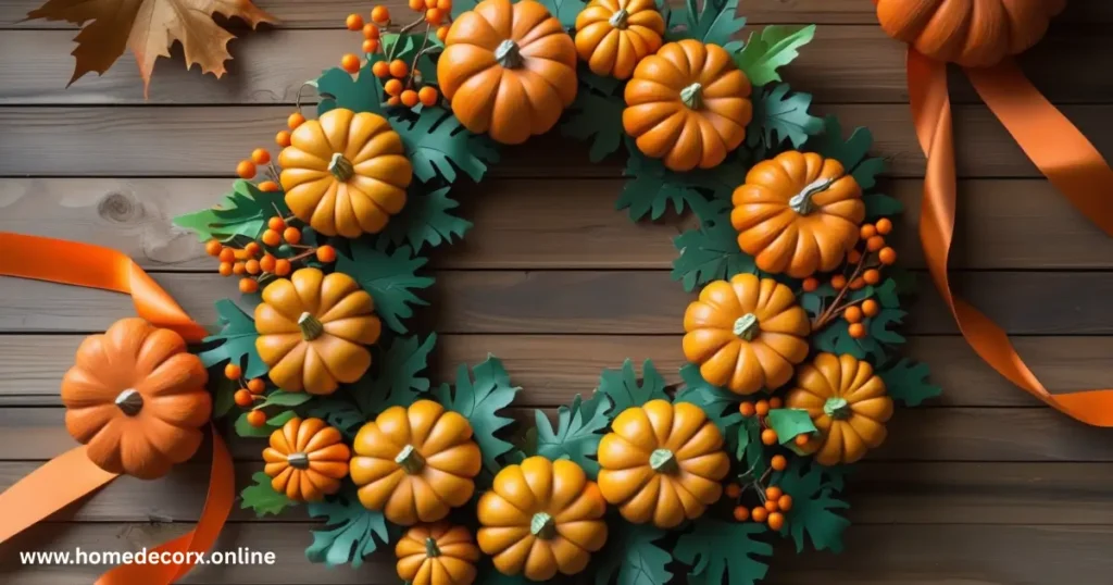 Pumpkin Wreath