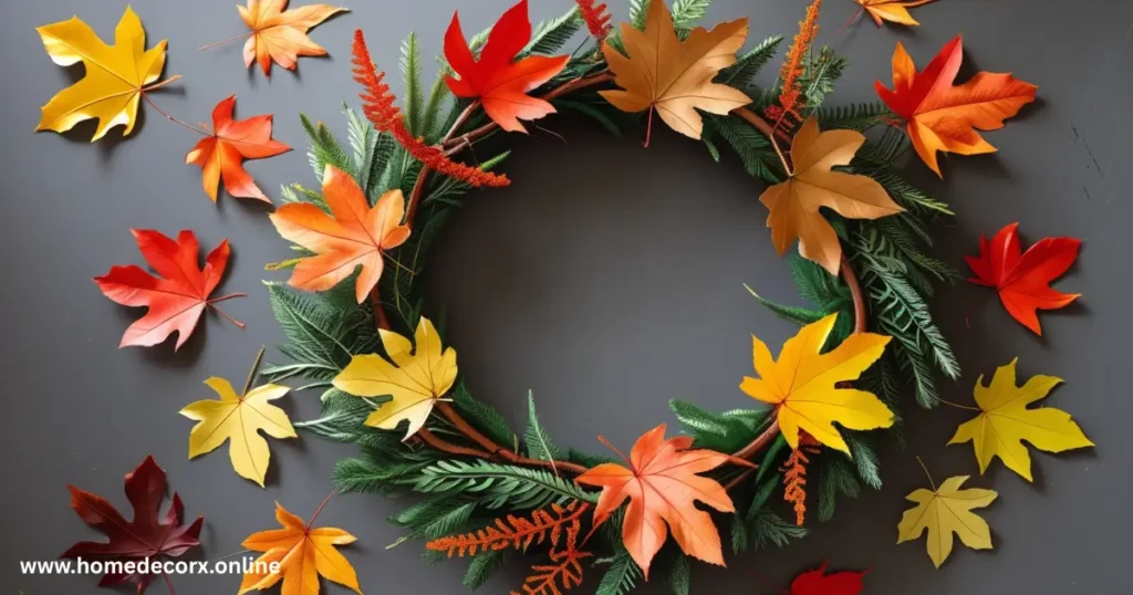 Simple Leaf Wreath