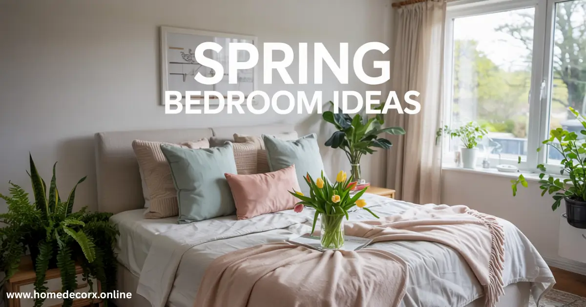Spring Bedroom Ideas