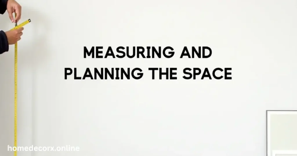 Step-by-Step Guide to Decorating a Large Wall Measuring and Planning the Space