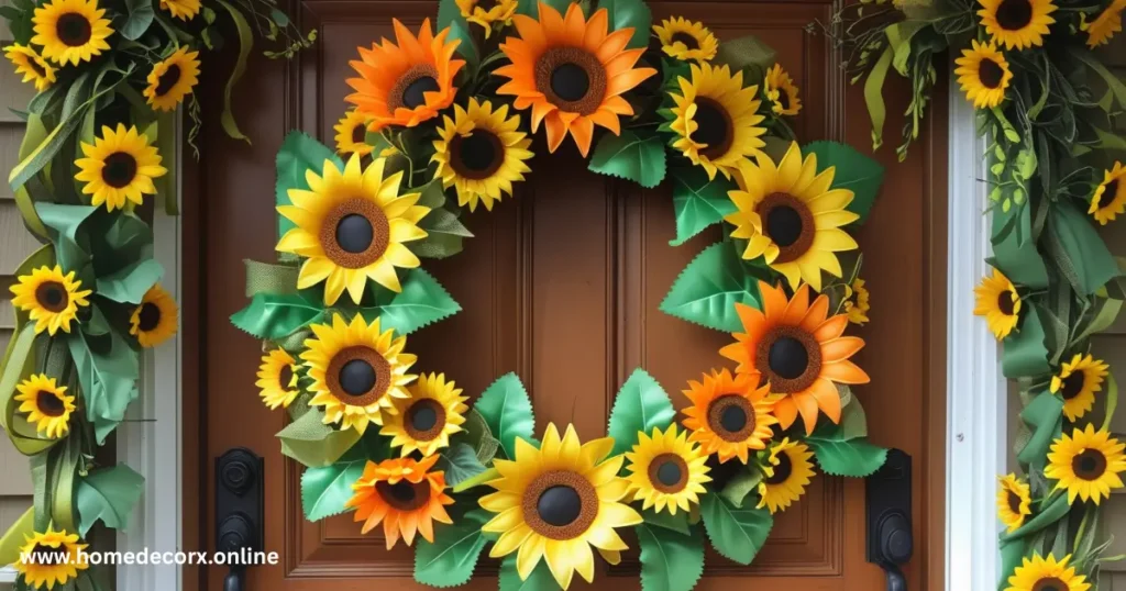 Sunflower Wreath