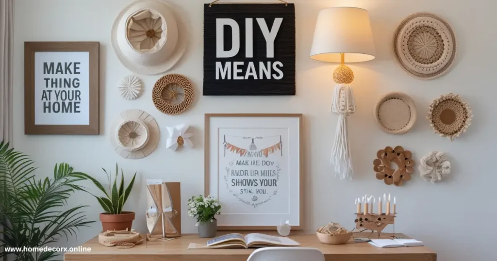 Try DIY Home Decor Projects