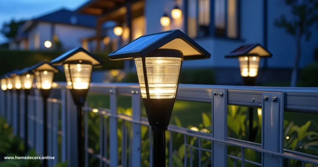 Why Choose Solar Fence Lights?
