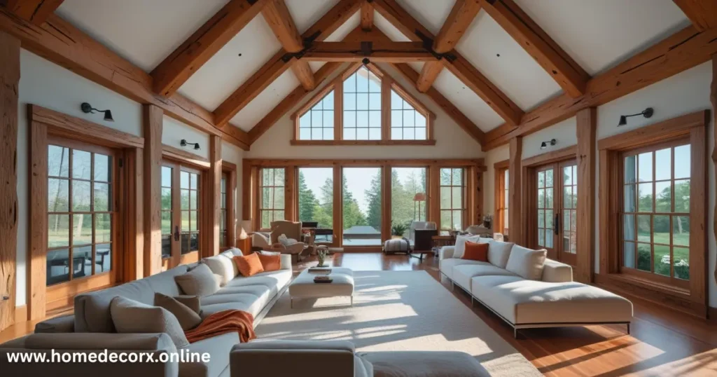 Ceiling Beams and Wood Accents