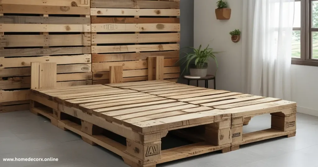 Wooden Pallet Headboards