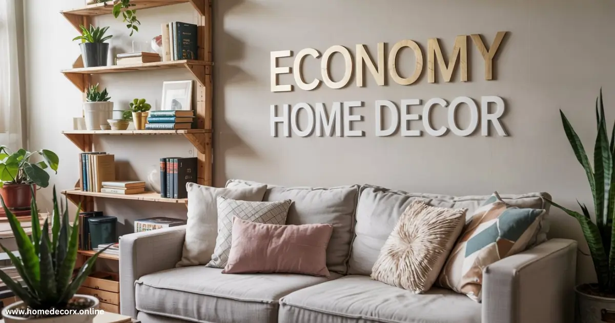 economy home decor