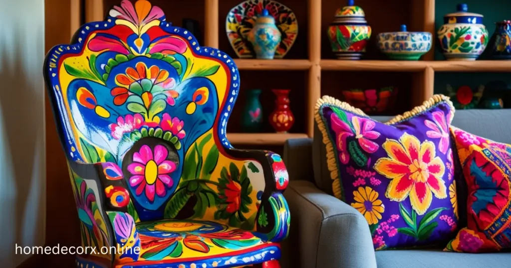Add Life to Your Furniture with Mexican Folk Touches