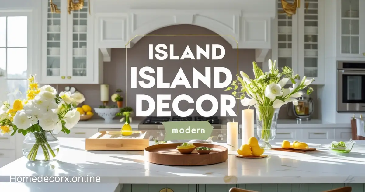 Kitchen Island Decor Ideas