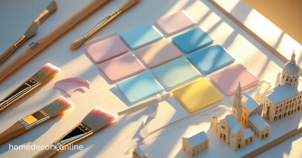 Testing building colours requires specific preparation procedures